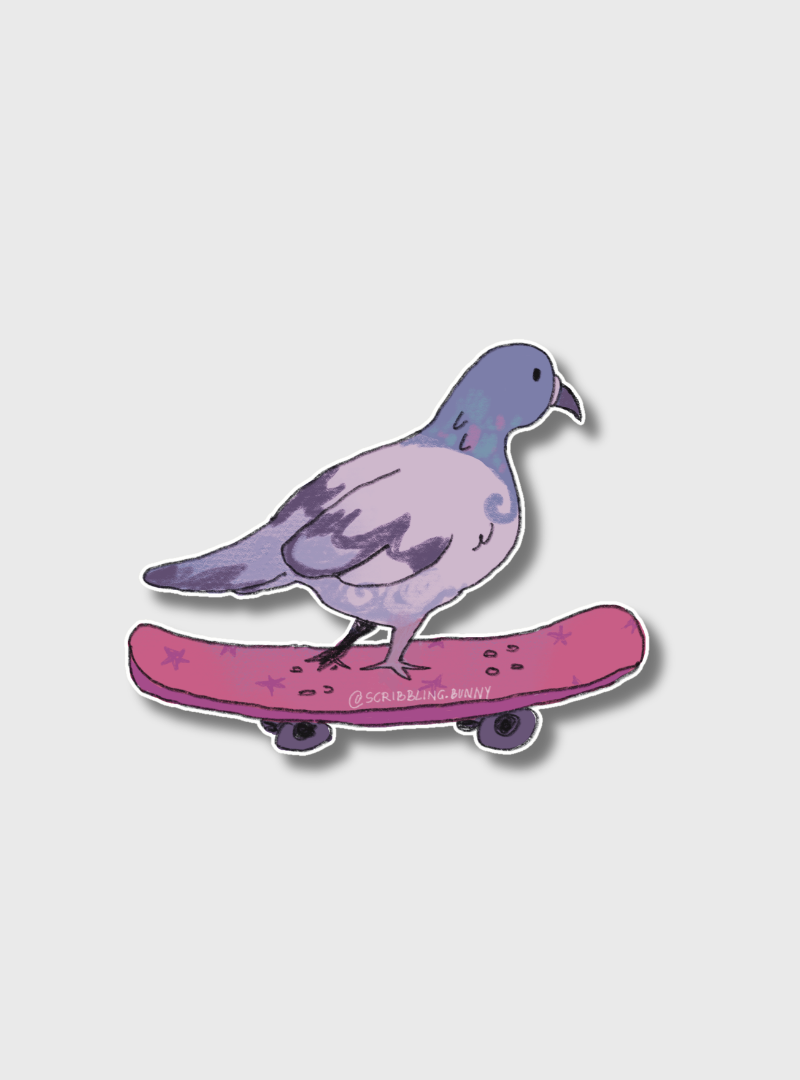 Magnet Skating Pigeon