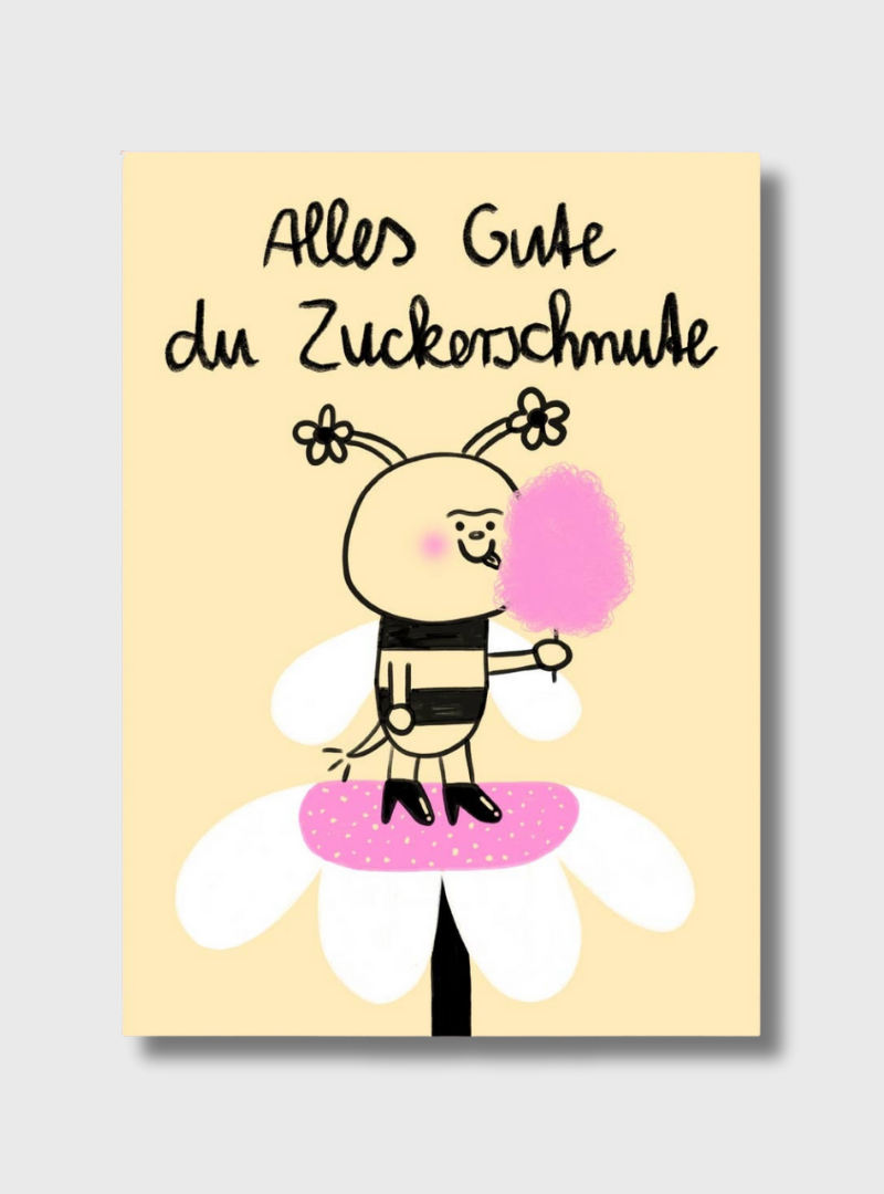 Postkarte Alles Gute Zuckerschnute