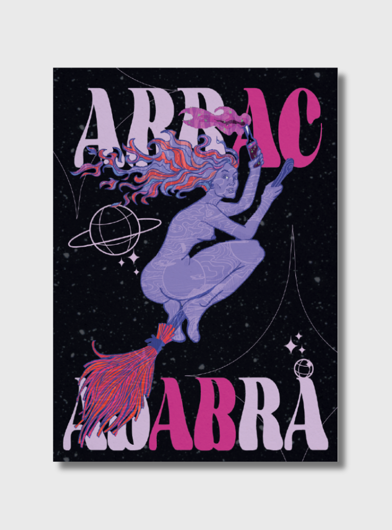 Postkarte ABRac ADabRA