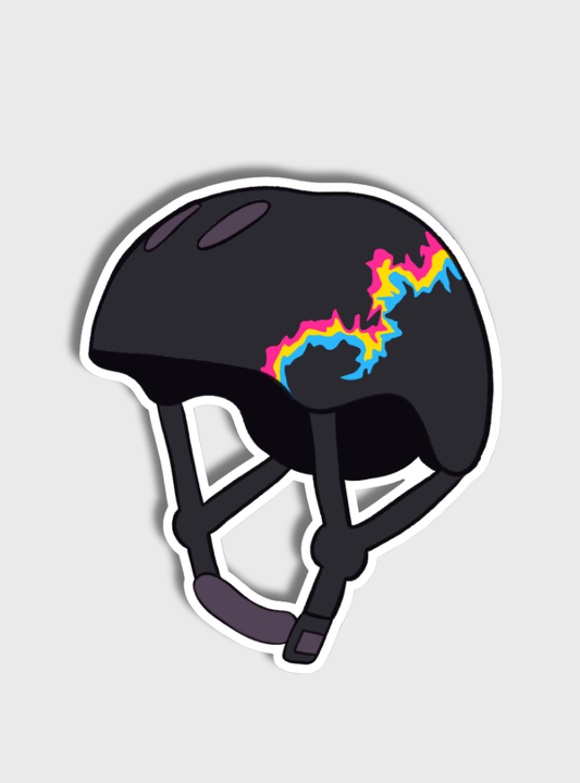 Sticker Pride Helmet