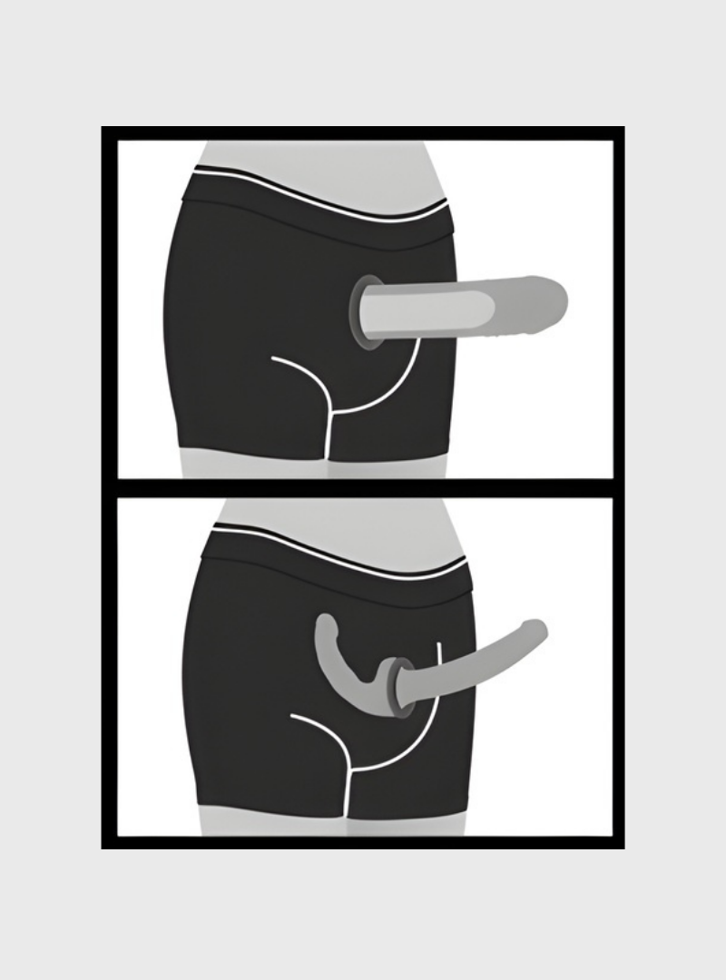 INGEN Unisex Strap-On & Packing Shorts