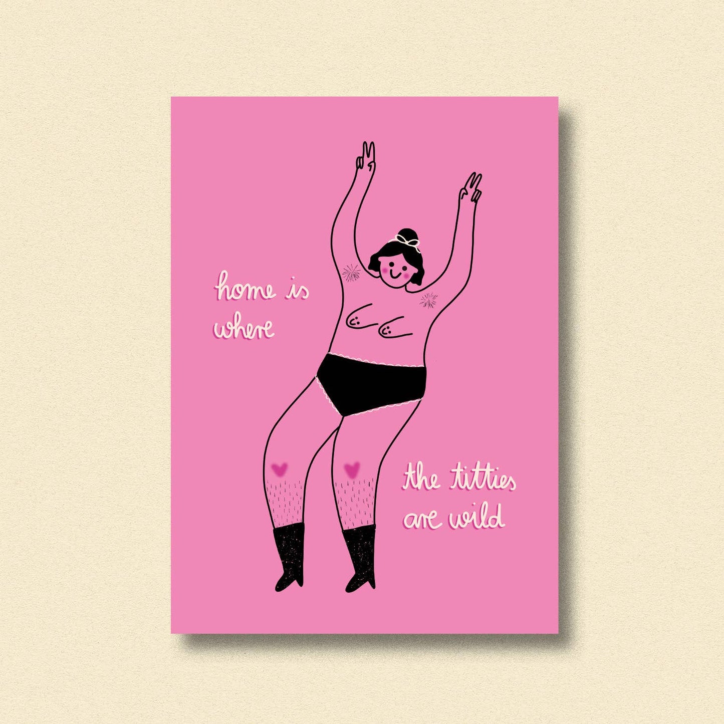 Postcards Wild Titties