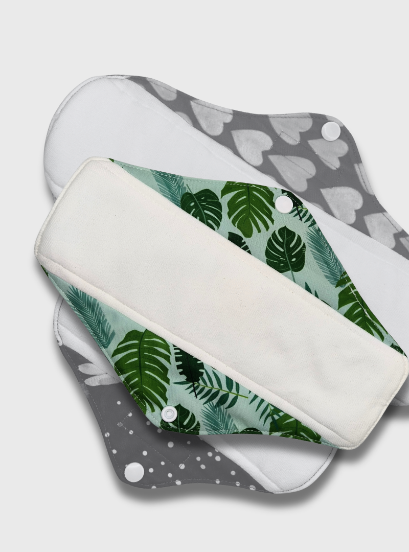 Nappiness Waschbare Binden aus Bambus, M, Menstruation/Postpartum
