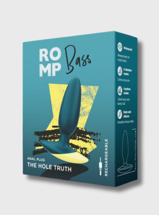 Romp Bass Analplug, vibrierend