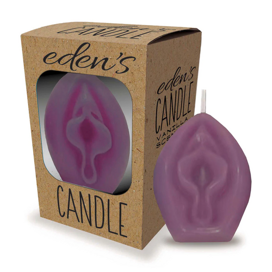 Eden's Candle Vulva lila Vanille