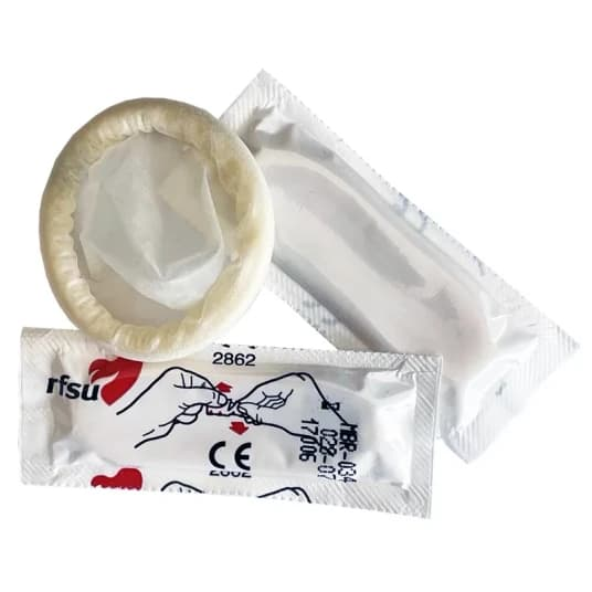 RFSU 17006, trockenes Kondom ohne Reservoir, VEGAN, 1 Stück