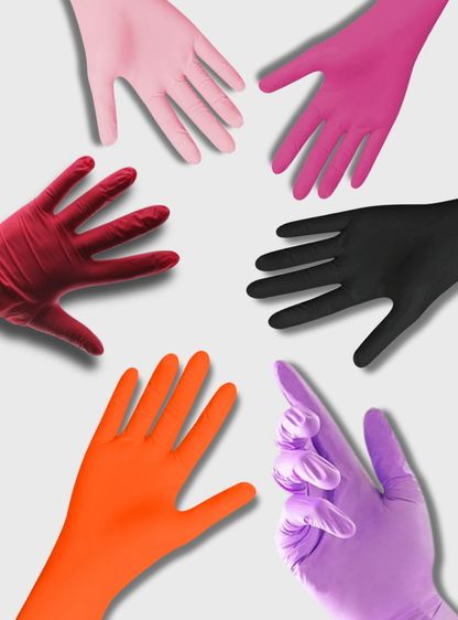 Nitril Handschuhe, 2 Stück