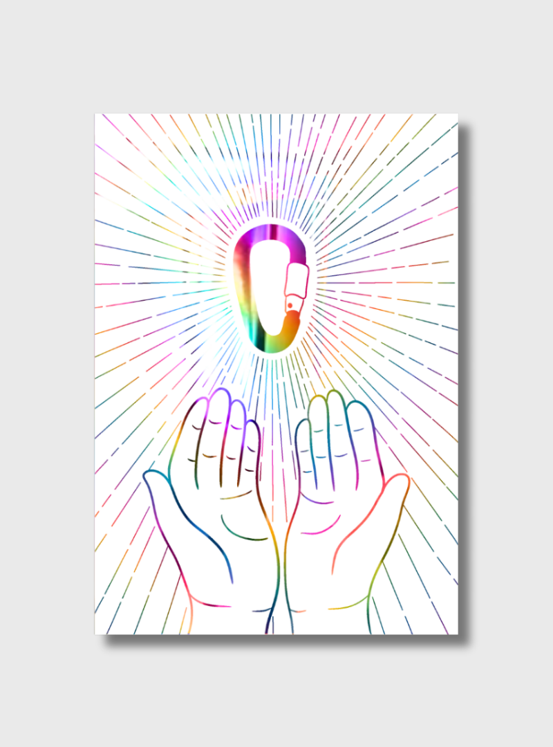 Karabiner Print, geprägt