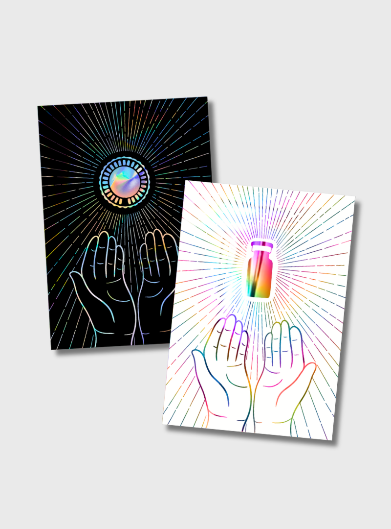 Sacred Hormones Print, geprägt