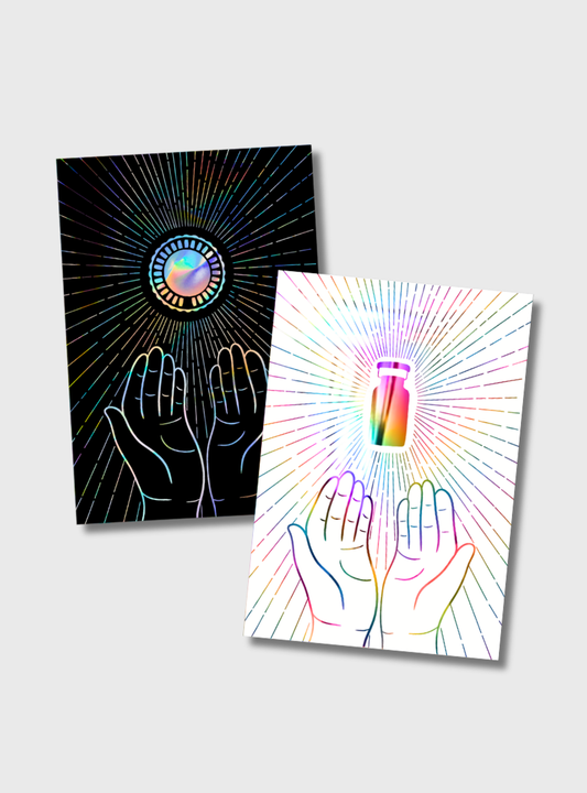 Sacred Hormones Print, geprägt