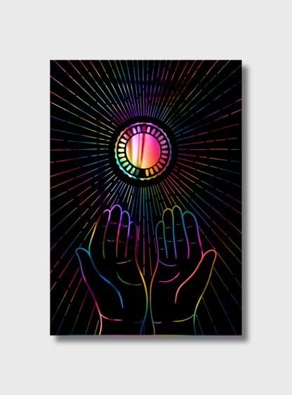 Sacred Hormones Print, geprägt