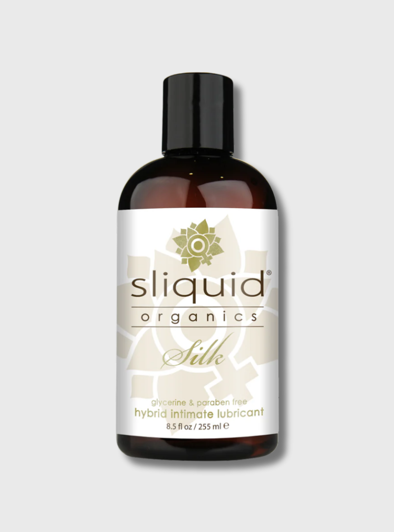 Sliquid Organics Silk Hybrid Lubricant 255ml, VEGAN