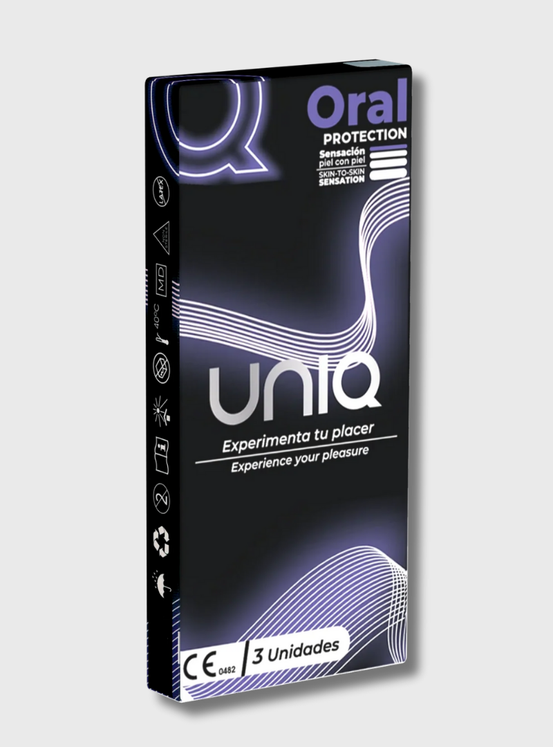 UNIQ Single latexfreies Lecktuch, 1 Stück, *vegan-friendly