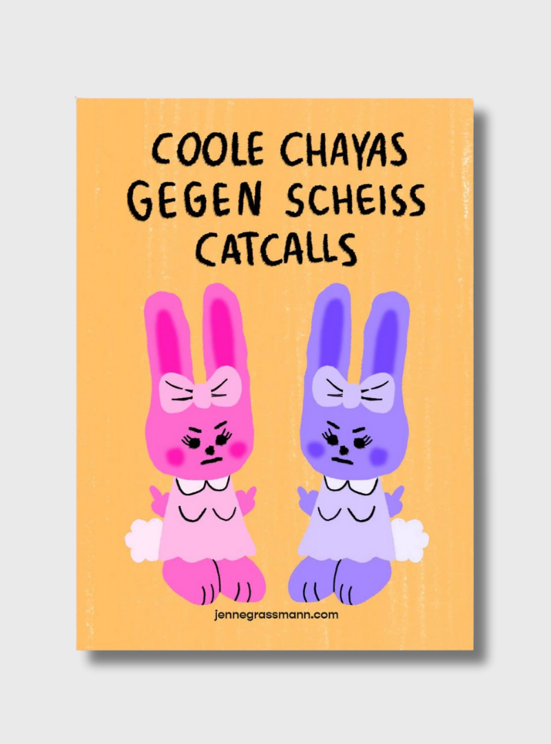Sticker Coole Chayas gegen Scheiss Catcalls