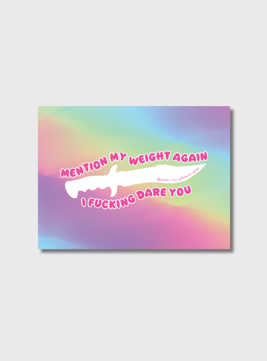 Sticker Weight