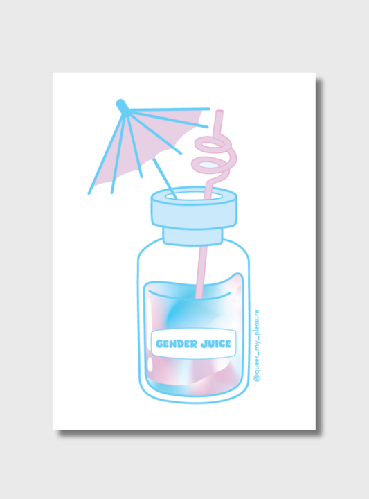 Sticker Gender Juice