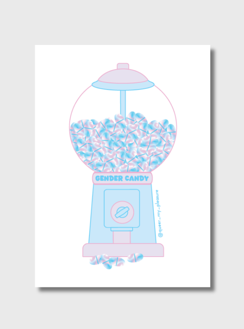 Sticker Gender Candy