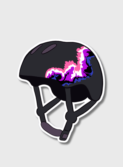 Sticker Pride Helmet