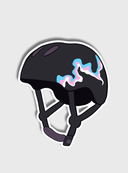 Sticker Pride Helmet