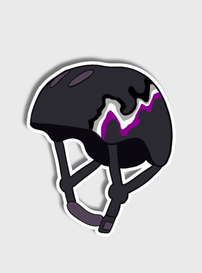 Sticker Pride Helmet