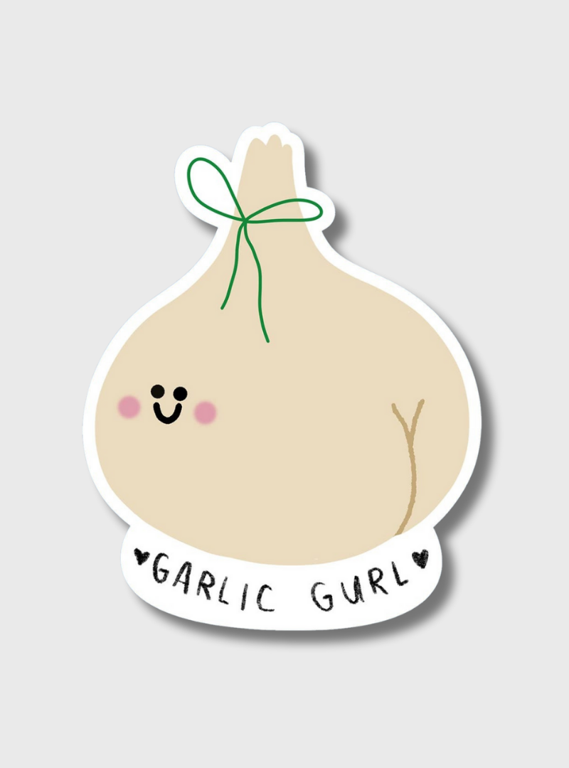 Sticker Garlic Gurl