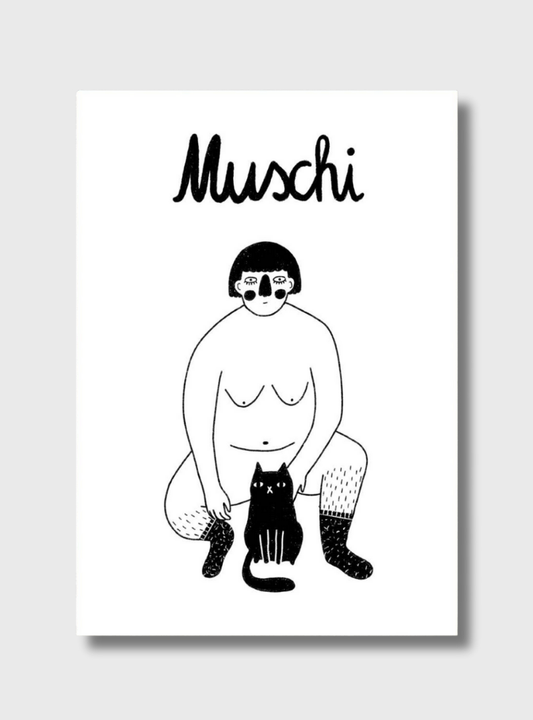 Postkarte Muschi