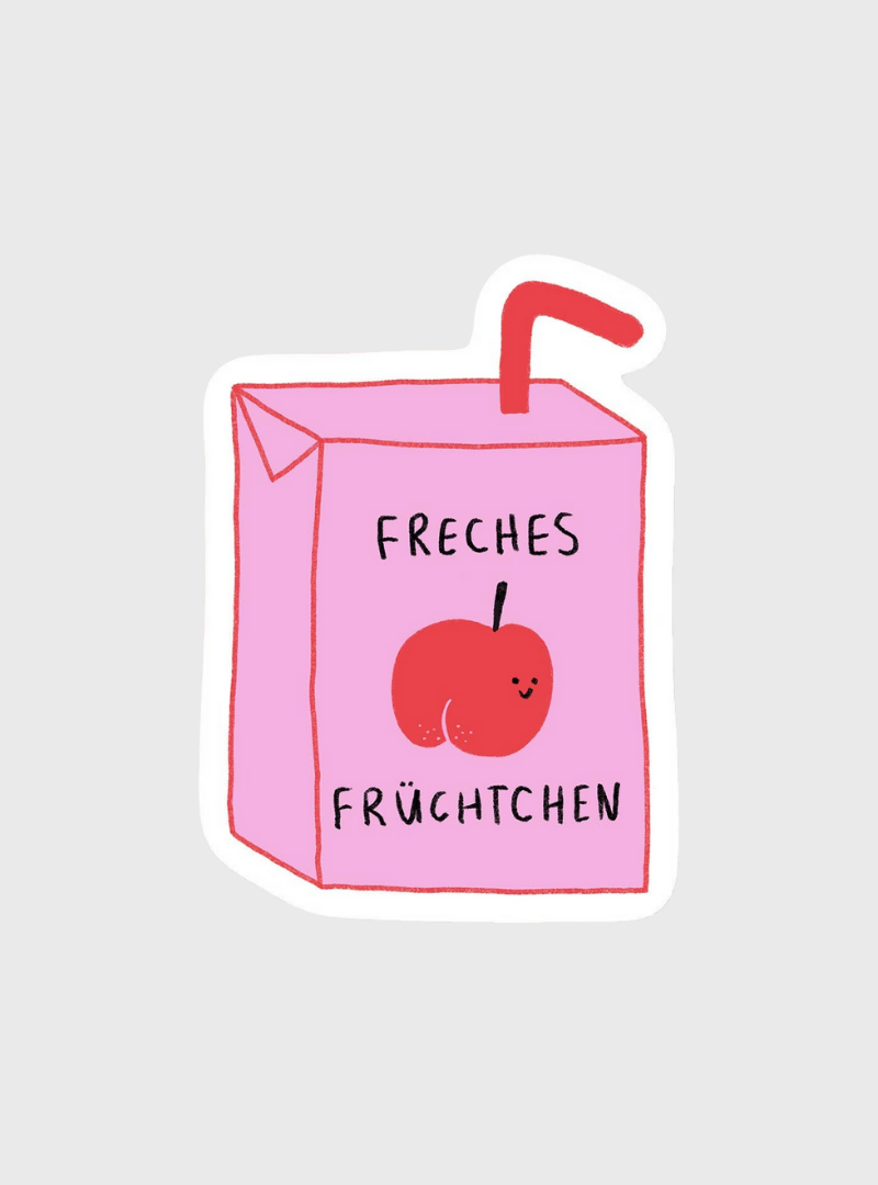 Sticker Freches Früchtchen