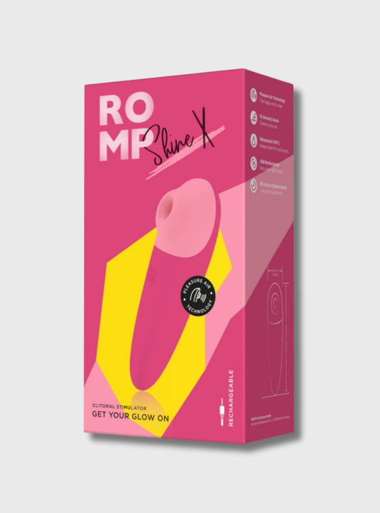 ROMP x Womanizer Shine Druckwellenvibrator