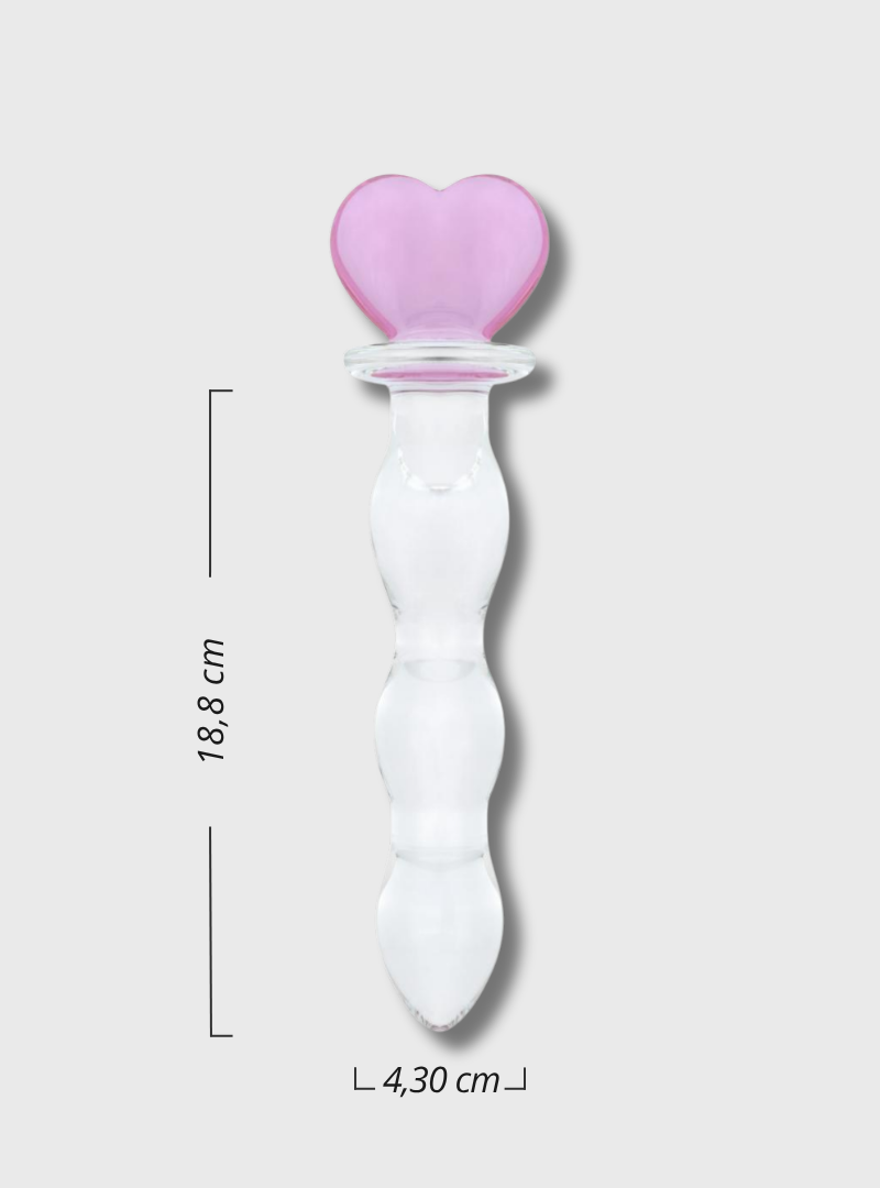Gildo Glass Dildo Herz