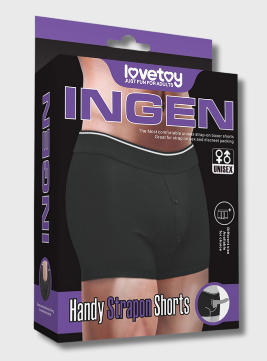 INGEN Unisex Strap-On & Packing Shorts