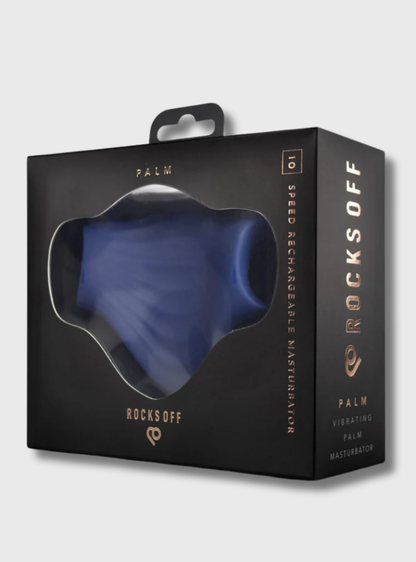 Rocks Off Palm Blue Vibrator/Masturbator