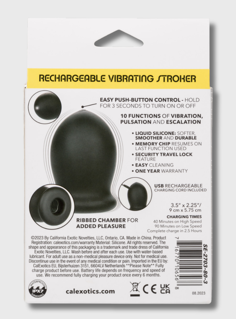 Boundless® Rechargeable Vibrating Stroker
