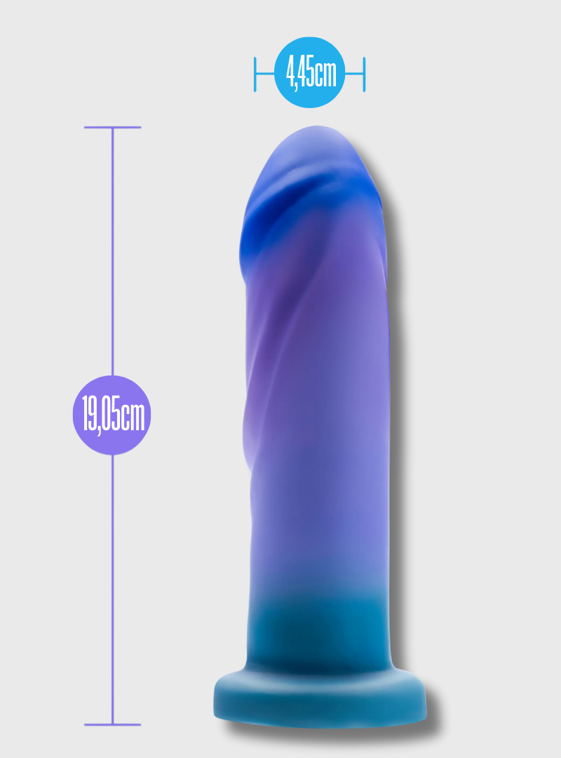 Blush Avant Midnight Rendezvous Ocean Blue Dildo