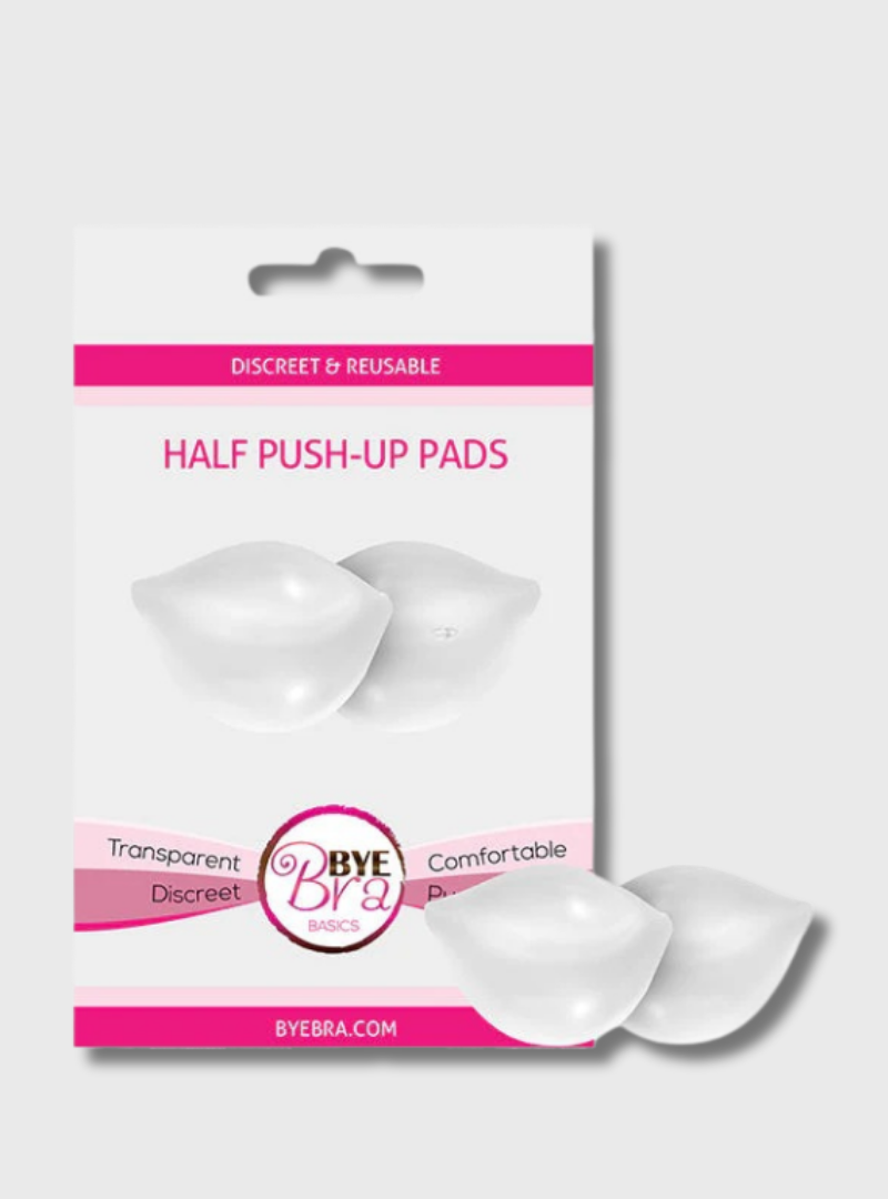 Bye Bra transparente, sanfte Push-Up Einlagen