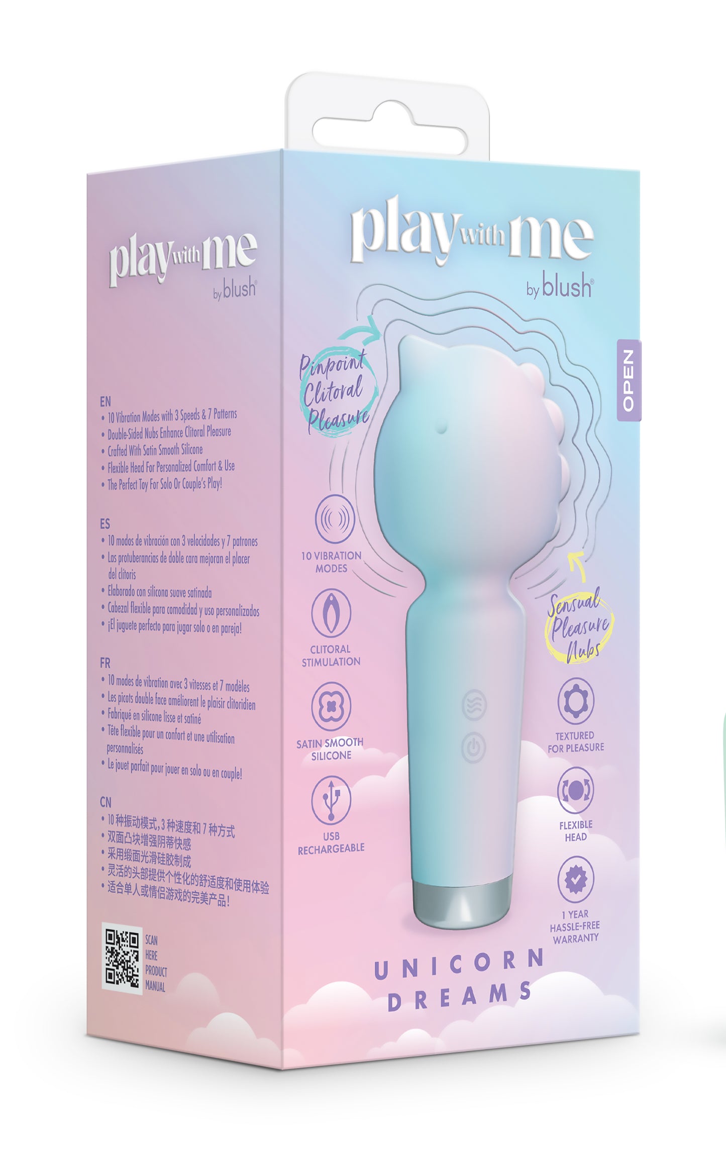 Blush Play With Me Unicorn Dreams Vibrator