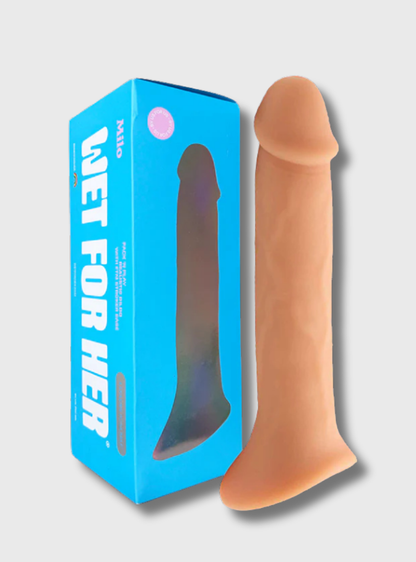 Wet for Her Milo FeelSkin™ Pack n Play Dildo mit Stroker