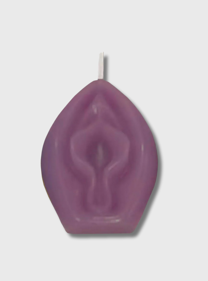 Eden's Candle Vulva Kerze lila, Vanilleduft