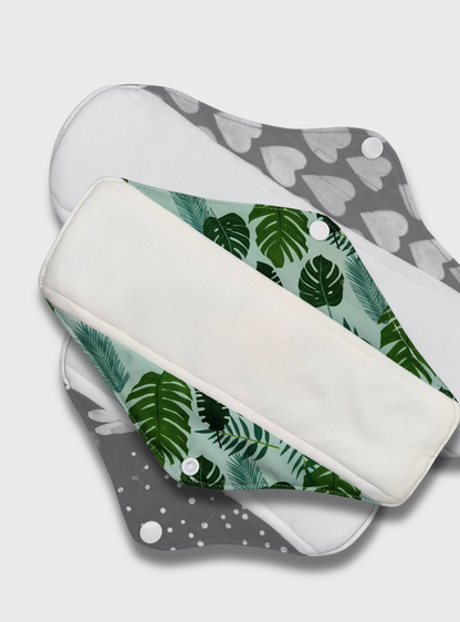 Nappiness Waschbare Binden aus Bambus, M, Menstruation/Postpartum
