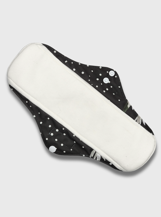 Nappiness Waschbare Binden aus Bambus, L, Gänseblümchen, Menstruation/Postpartum