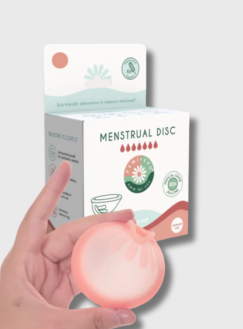 Femi.Eko® Universal Menstrual Disc Pfirsich