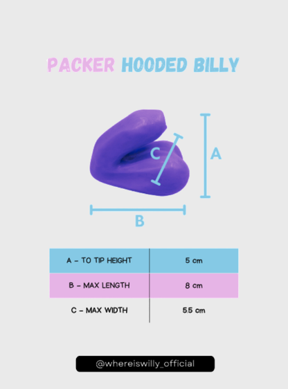Where is Willy Packer Hooded Billy, 8cm