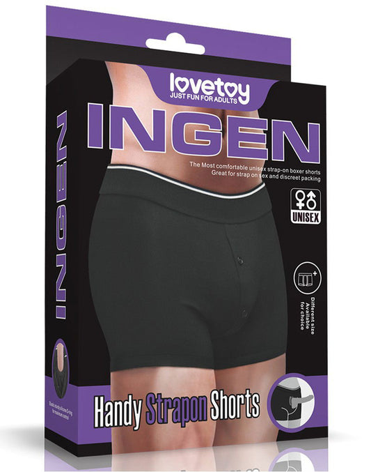 Lovetoy INGEN Unisex Strap-On & Packing Shorts XL/XXL