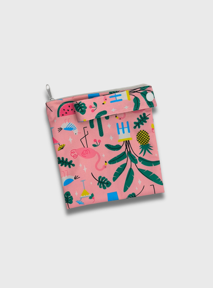 Nappiness Small Wetbag für Menstruationsartikel, Flamingos