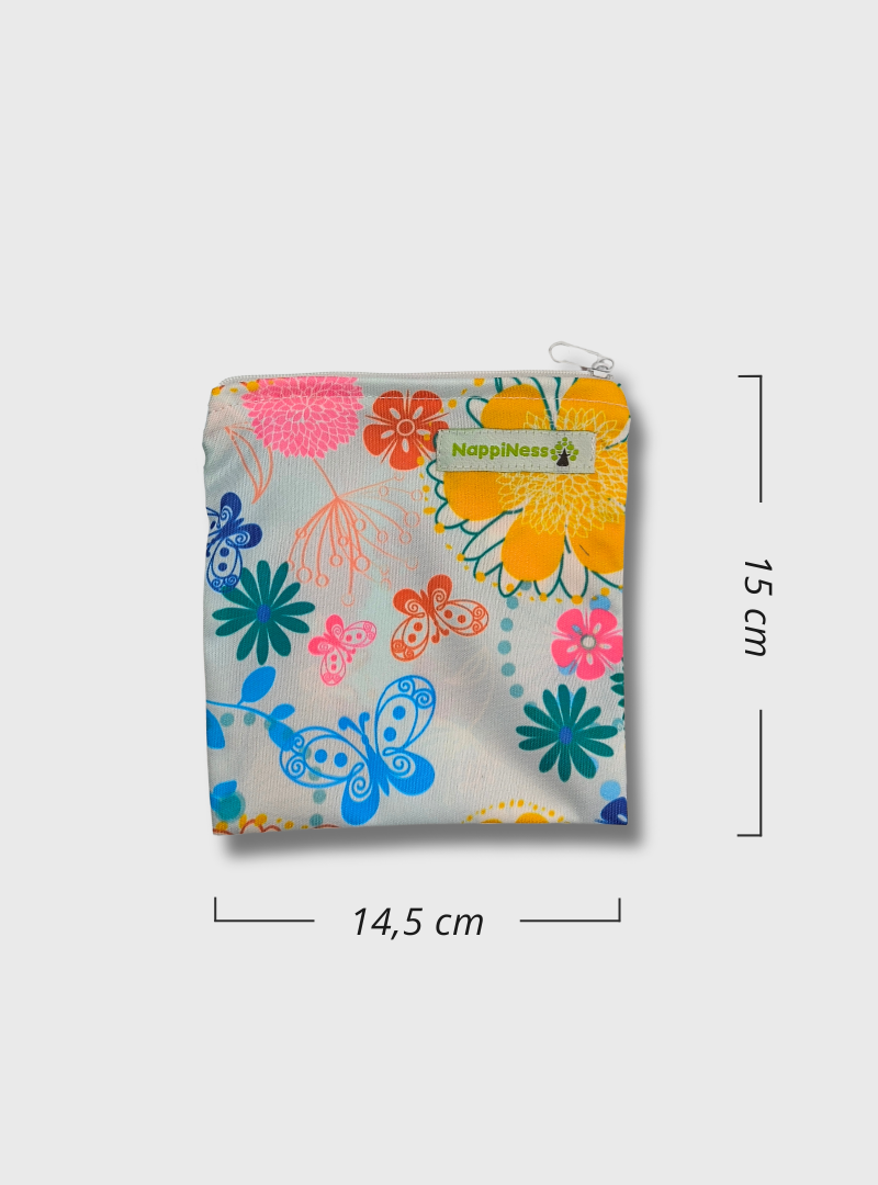 NapPiness Small Wetbag, Blumen
