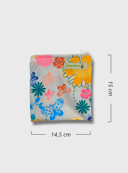 NapPiness Small Wetbag, Blumen