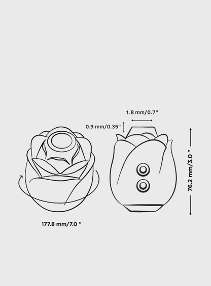 Romp Rose Druckwellenvibrator