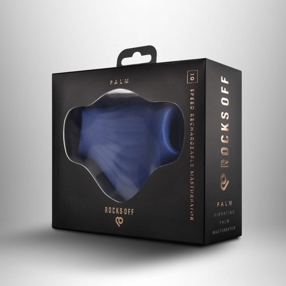 Rocks Off Palm Blue Vibrator