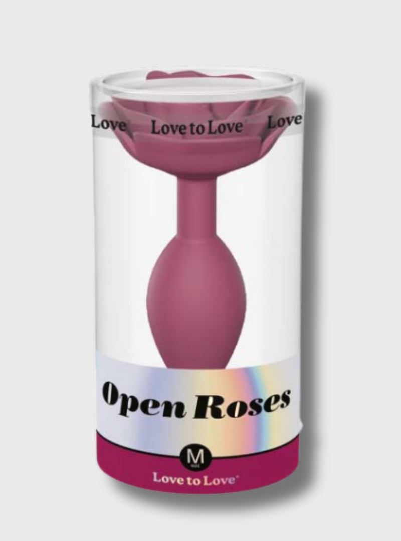 Love to Love Open Roses Analplug M