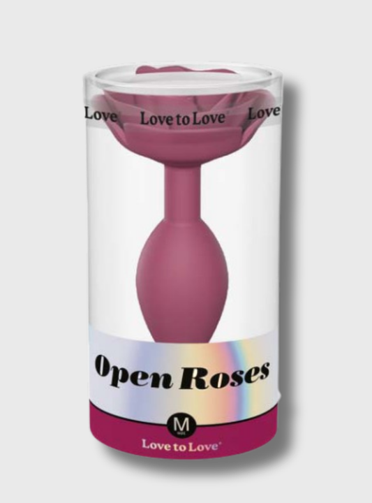 Love to Love Open Roses Analplug M