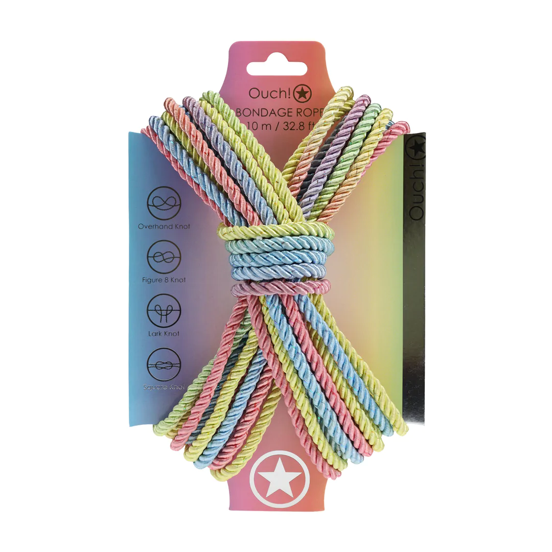 Ouch! Seil Pastel Regenbogen 10m